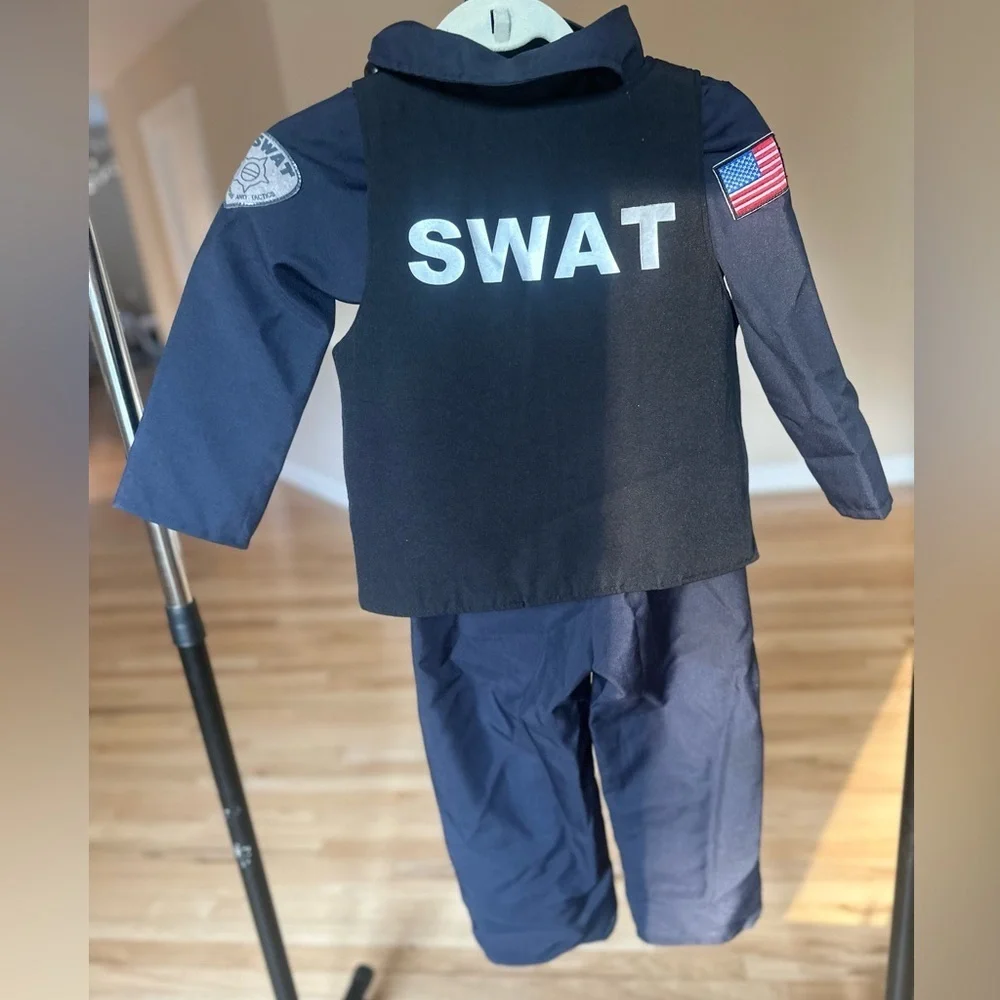 Kids Swat Team Police Officer costume